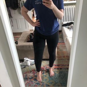 Athleta Chaturanga Black Tights 2 Pairs